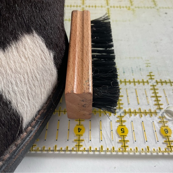 Vintage Larry Mahan Cow Hair Cowgirl Pony Boots 8 B - Picture 5 of 16